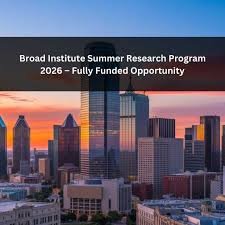 Broad Summer Research Program 2026
