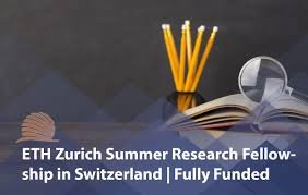 ETH Summer Research Fellowship 2026