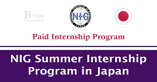 NIG Summer Internship 2026 Japan funded research program