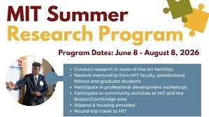 MIT Summer Research Program 2026 USA Fully Funded Internship
