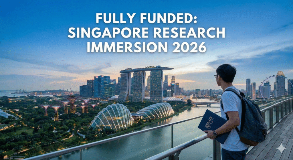 NUS Research Internship 2026 fully funded IRIS program Singapore