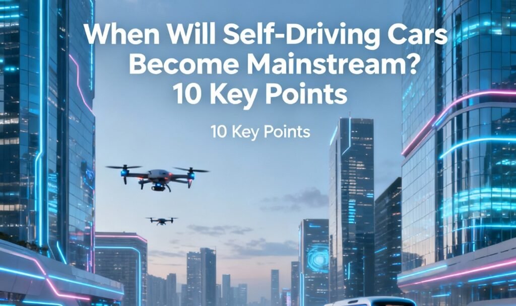 Self driving cars future technology and autonomous vehicle levels