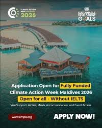 climate action week maldives 2026 fully funded program