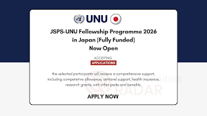 UNU Japan building – JSPS-UNU Fellowship 2026 fully funded program